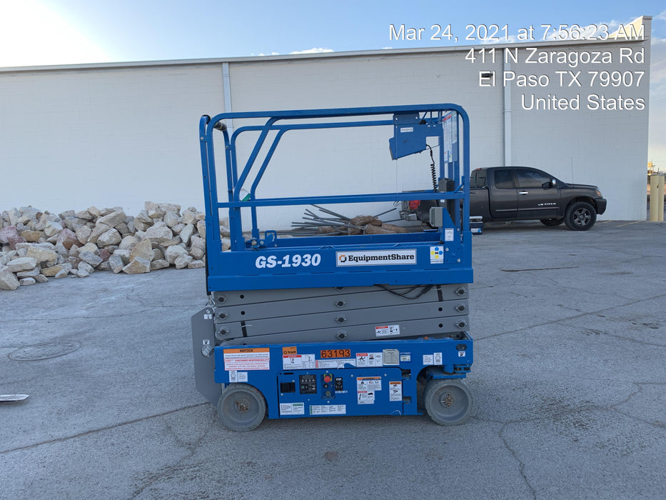 2020 Genie GS-1930 Standard Machine