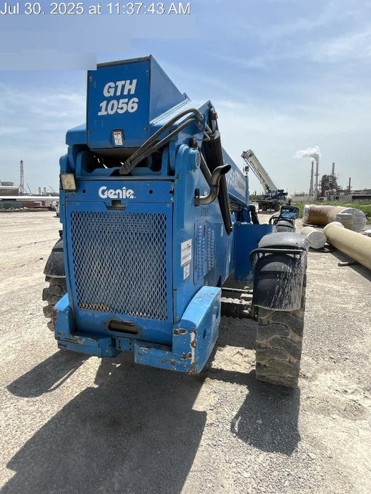 2019 Genie GTH-1056 Canopy, Solid RT Tires, LED Work Lights, Beacon 60" QA Carriage, 60" Forks