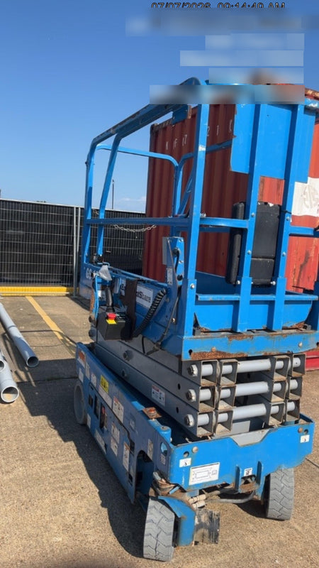 2019 Genie GS-1930 Fixed Rails with Chain Entry