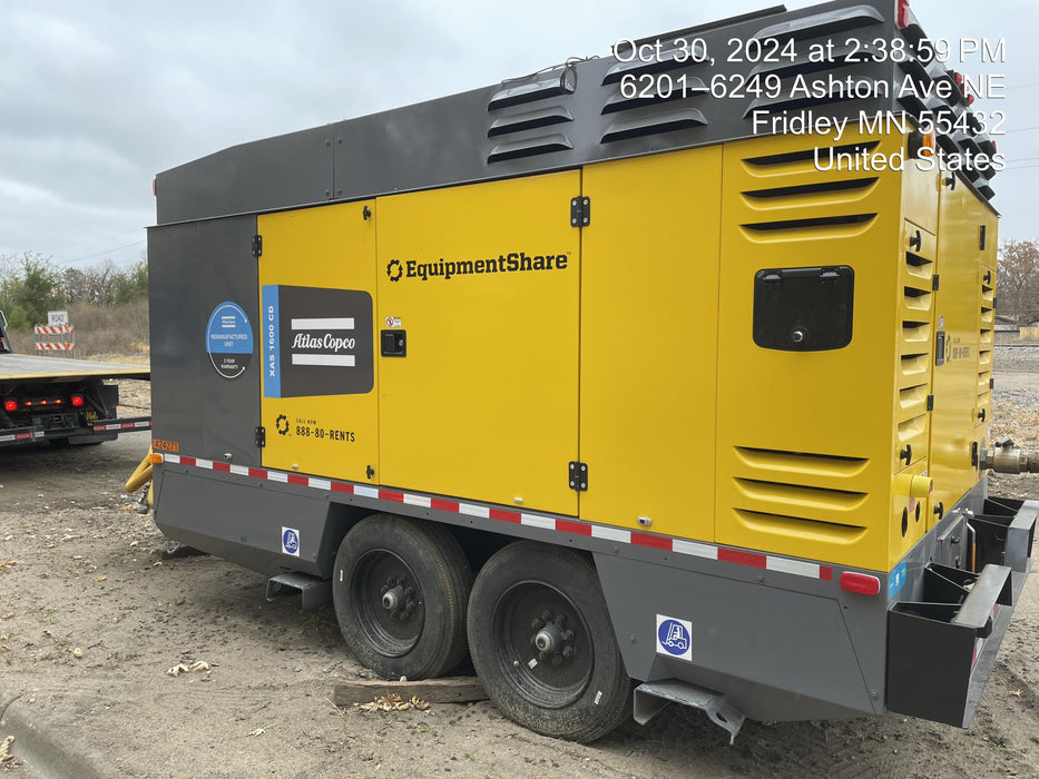 2024 ATLAS COPCO 1600CD6 Tier 3 Reman