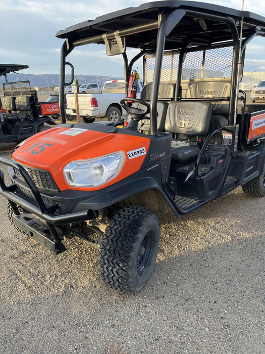 2022 Kubota RTV-X1140W-H Plastic Canopy, Windshield Acrylic Clear, LED Strobe Light, Wire Harness Kit, Back up Alarm