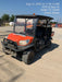 2021 Kubota RTV-X1140W-H Plastic Canopy, Windshield Acrylic Clear, LED Strobe Light, Wire Harness Kit, Back up Alarm