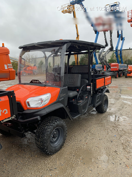 Kubota RTV-X1140W-H Plastic Canopy, Windshield Acrylic Clear, LED Strobe Light, Wire Harness Kit, Back up Alarm
