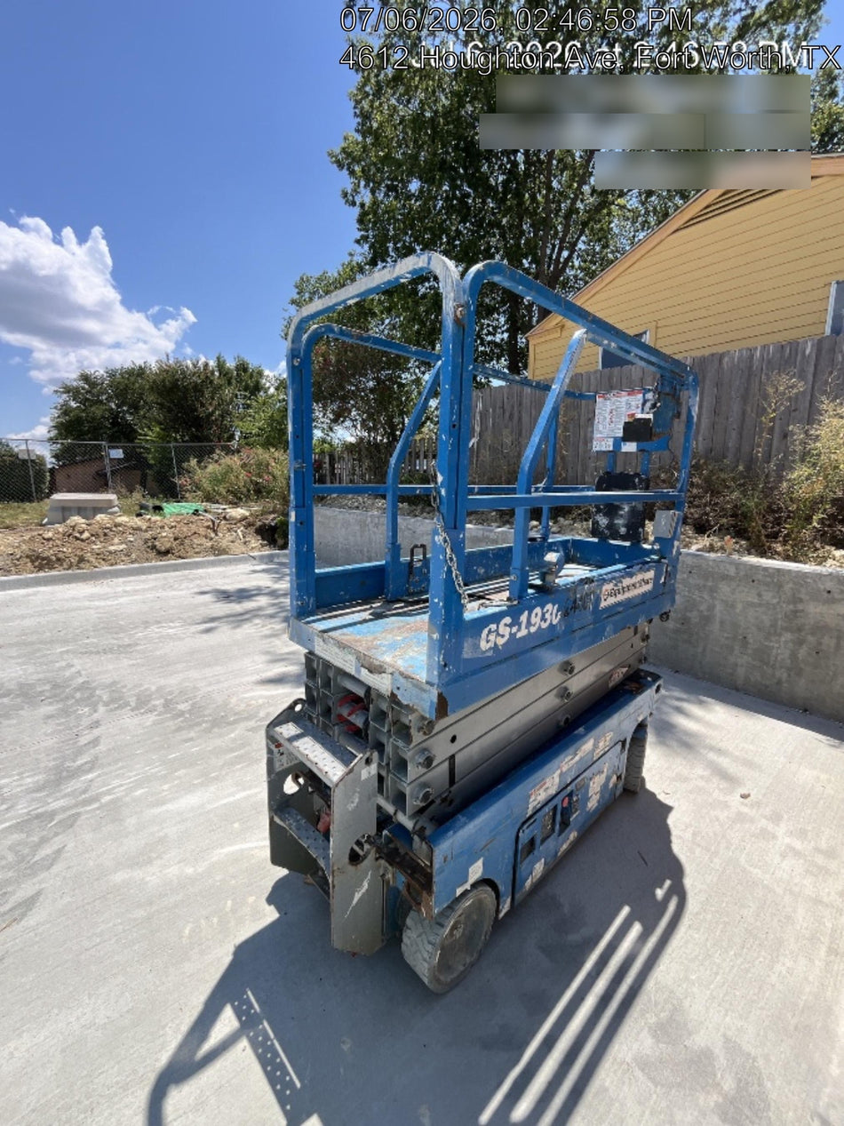 2019 Genie GS-1930 Genie GS-1930 Scissor Lift w/Standard Options