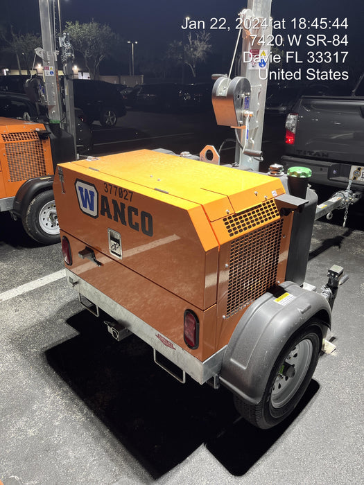 2023 Wanco WLTT-4MM4K Diesel, Deep Sea Controller, Shore Power Plug, Auto Start, (4) 350W LED Floodlights, 4kW Generator, 60 Gal Fuel Tank, 2" Ball, T3