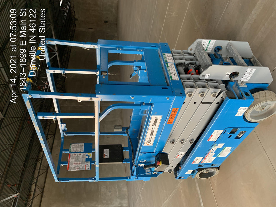 2020 Genie GS-1930 Solid Non Marking Tires, Beacon, Folding rails with half height swing gate