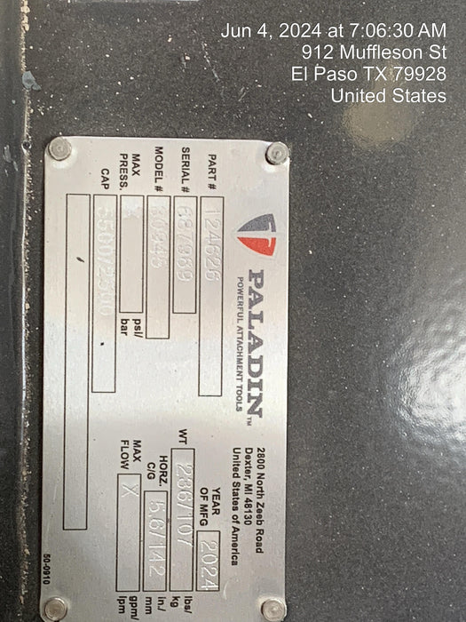 2024 PALADIN 48" Pallet Forks - Paladin