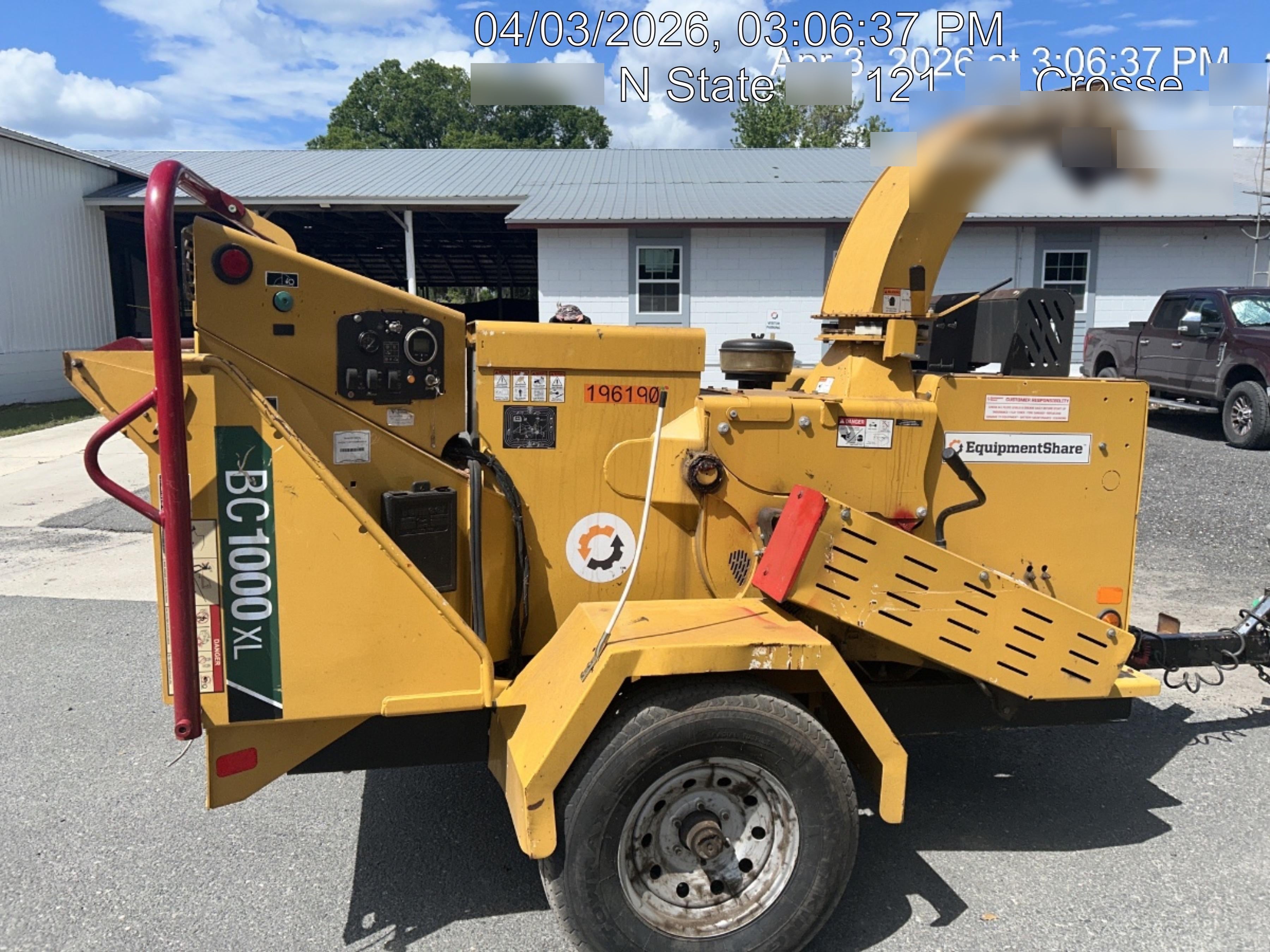 2021 VERMEER BC1000XL Gas