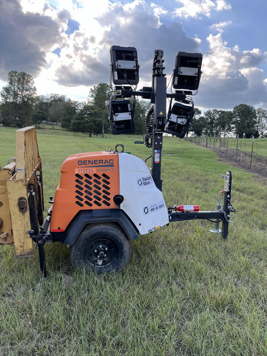2023 Generac MLT2 Diesel, Flex Switch 120V Input, Powerzone Controller, 
(4) 320W LED Lights, 4kW Generator, 39.9 Gal Fuel Tank, 2" Ball, T3