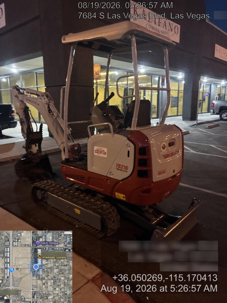 2024 TAKEUCHI TB216R