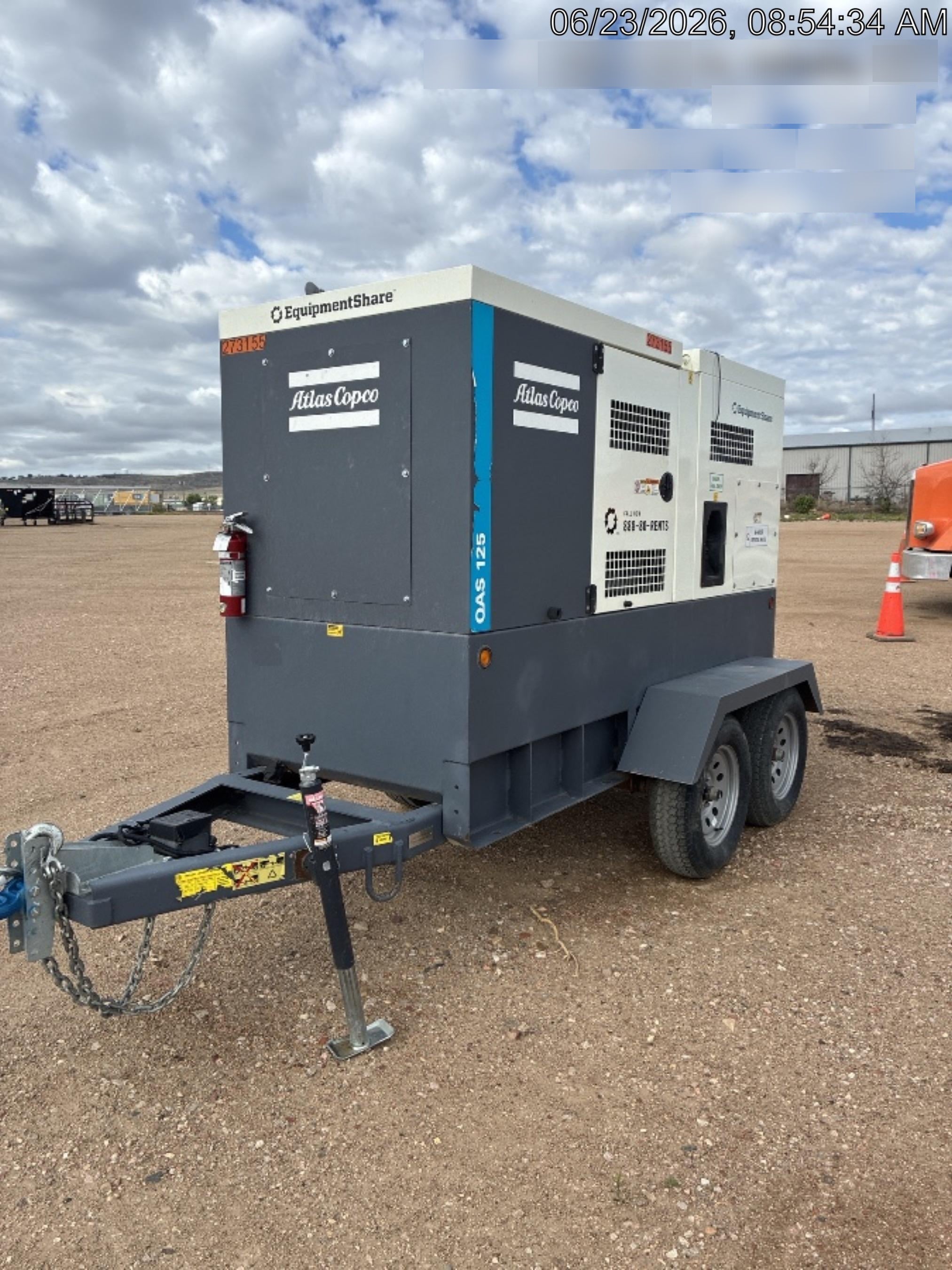 2022 ATLAS COPCO QAS 125