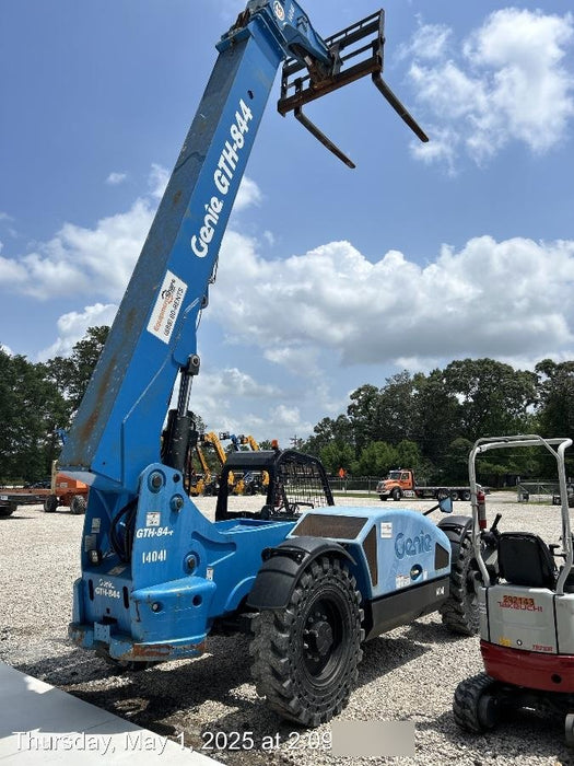 2018 Genie GTH-844 GTH-844 w/Open ROPS, Solid Tires, beacon/work lights, 60" carriage/forks