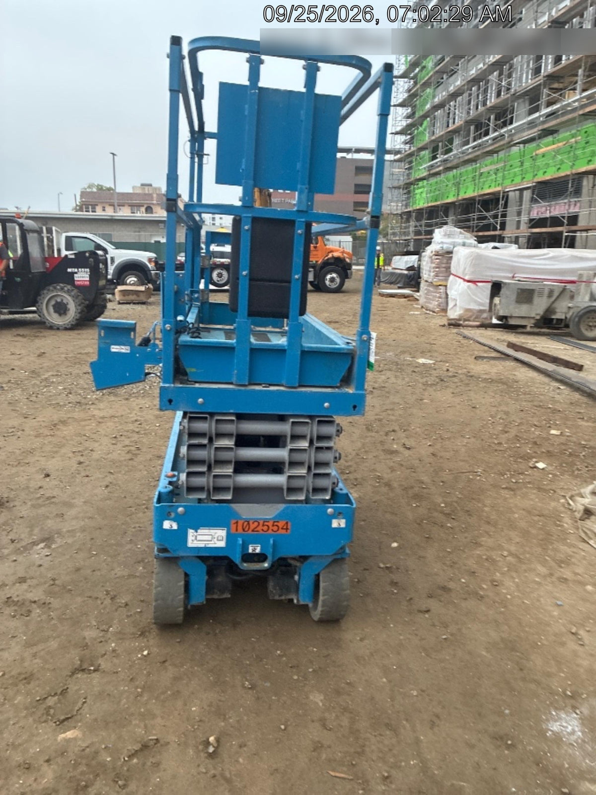 2020 Genie GS-1930 Solid Non Marking Tires, Beacon, Folding rails with half height swing gate, 800W Inverter