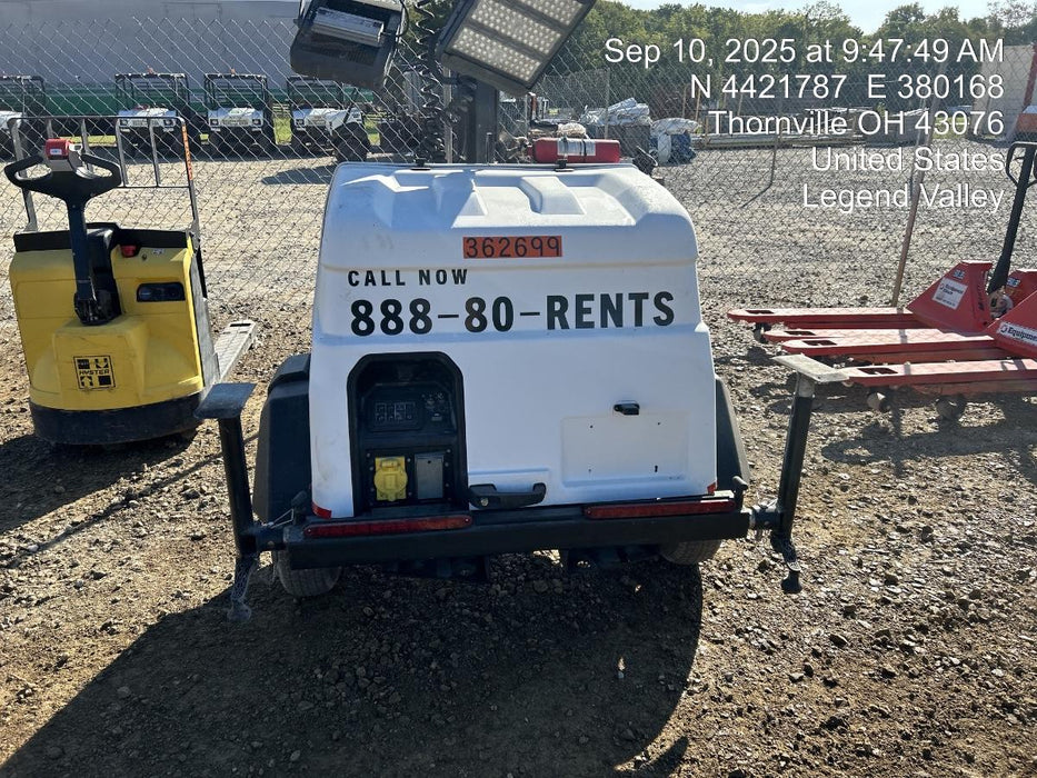 2023 Generac MLT2 Diesel, Flex Switch 120V Input, Powerzone Controller, 
(4) 320W LED Lights, 4kW Generator, 39.9 Gal Fuel Tank, 2" Ball, T3