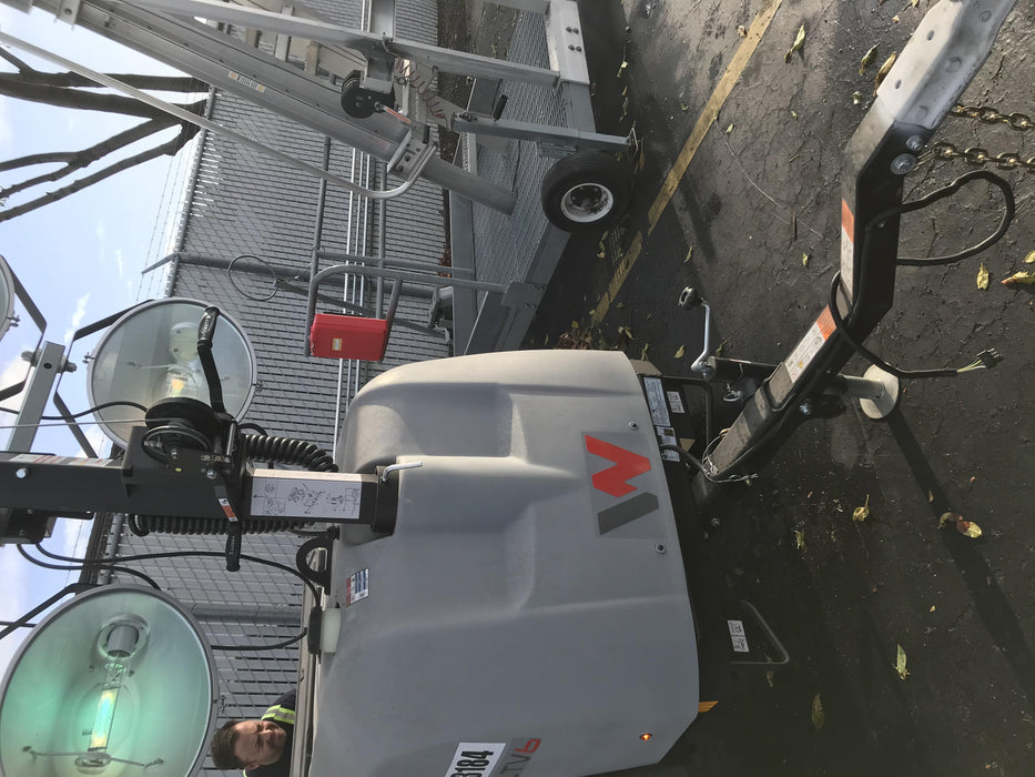 2019 Wacker Neuson LTV6L-MH Wacker Neuson LTV6L Mobile Light Tower w/Fuel Level Sensor Installed