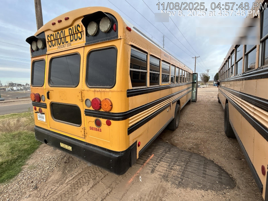 2012 BLUE BIRD 72 Passenger Bus