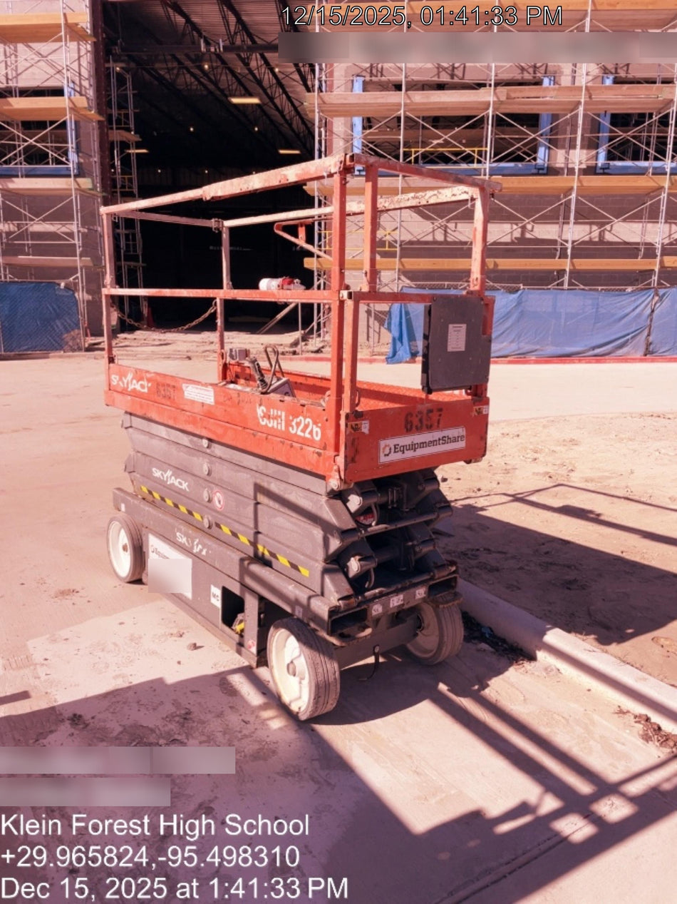 2017 Skyjack SJIII-3226 Skyjack SJ3226, Trojan Battery Set, Extended Warranty 5yr/5k hr