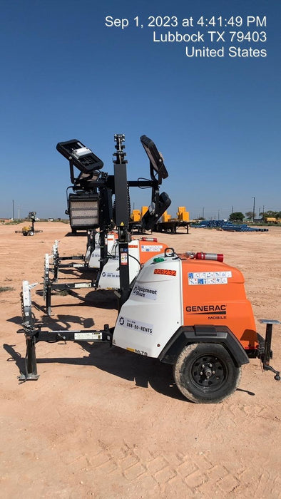 2023 Generac MLT2 Diesel, Flex Switch 120V Input, Powerzone Controller, (4) 320W LED Lights, 4kW Generator, 39.9 Gal Fuel Tank, 2" Ball, T3