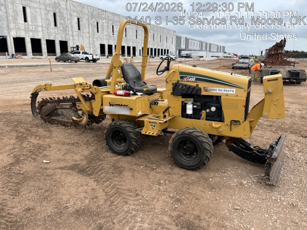 2019 VERMEER RTX450