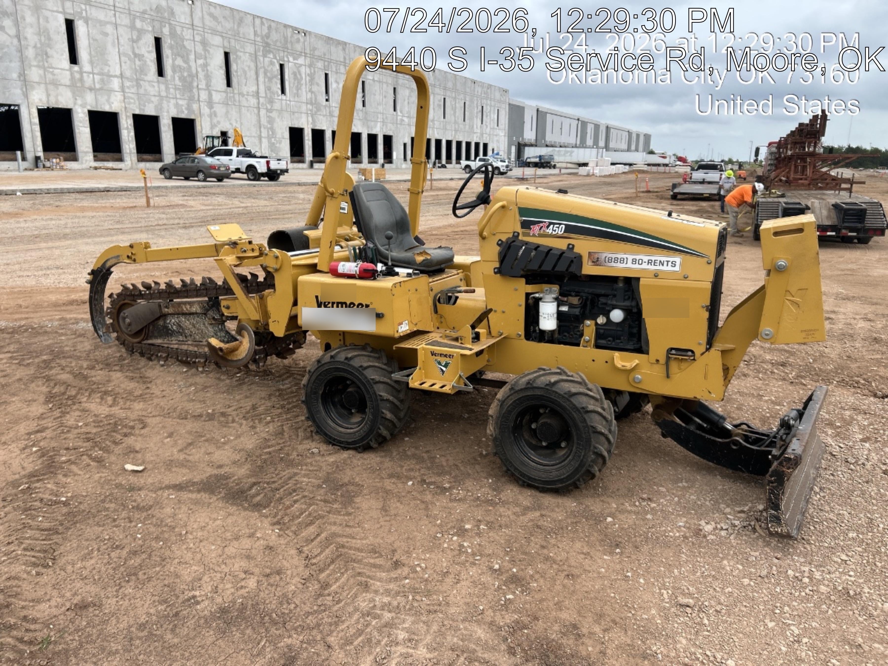 2019 VERMEER RTX450