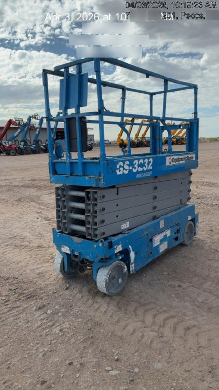 2018 Genie GS-3232 Genie GS-3232 Scissor Lift w/Standard Options