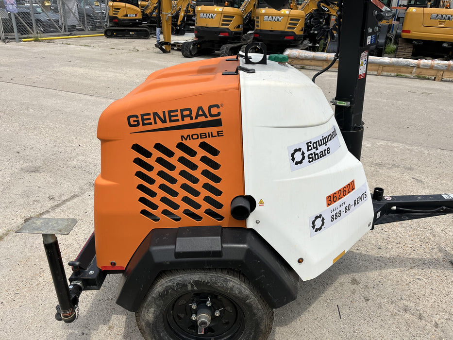 2023 Generac MLT2 Diesel, Flex Switch 120V Input, Powerzone Controller, 
(4) 320W LED Lights, 4kW Generator, 39.9 Gal Fuel Tank, 2" Ball, T3