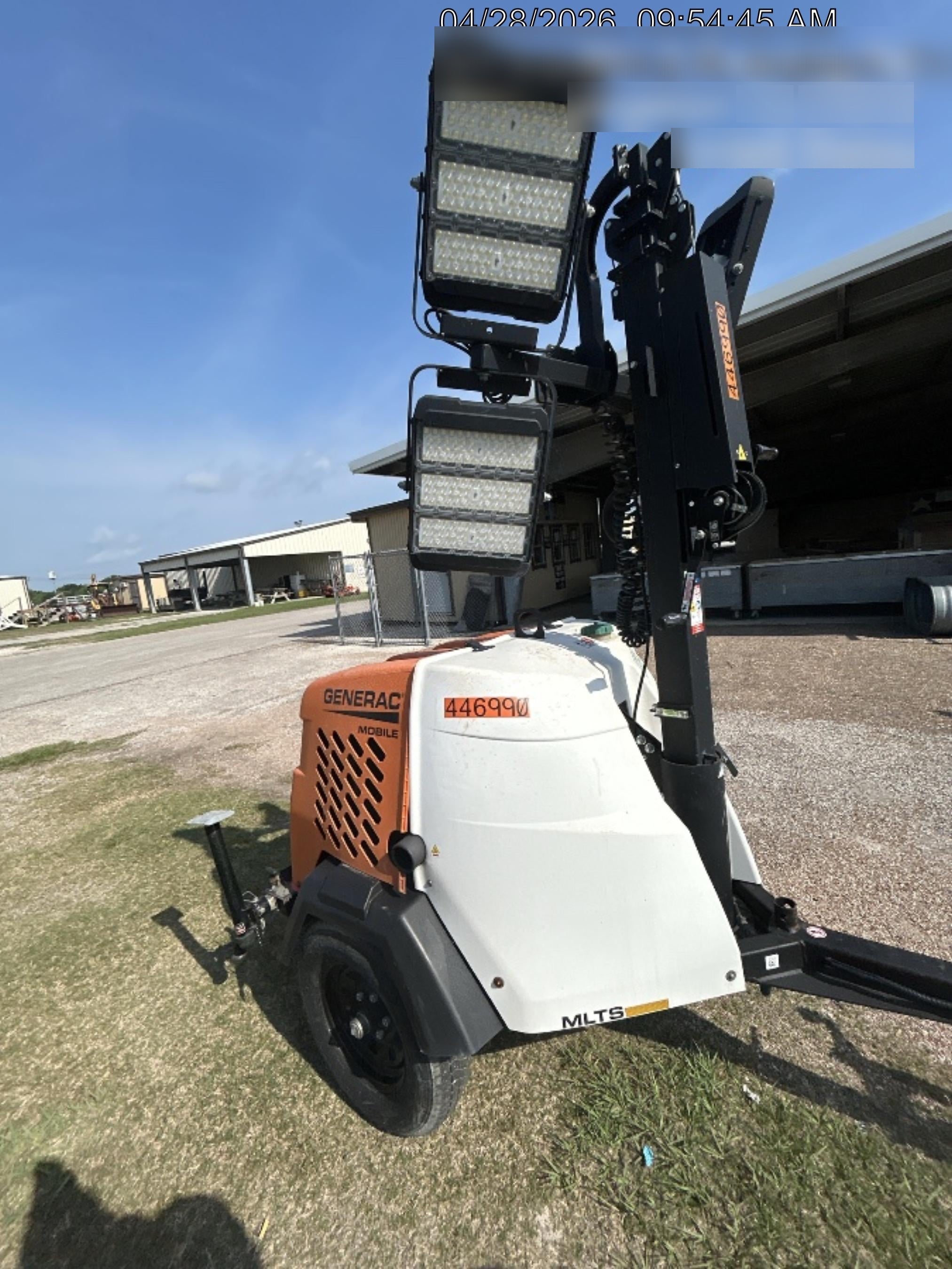 2024 Generac MLTS-4 2.4kW, Mitsu Eng, Analog, LED, Diesel.