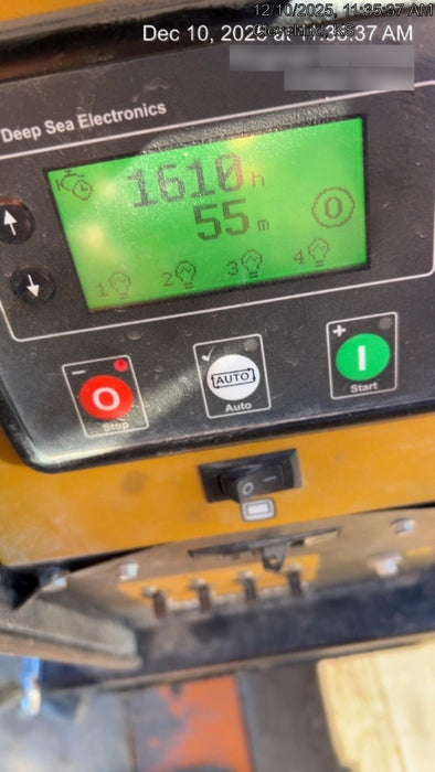 2022 Allmand NLV3GR (4) LED Light Fixture 350W, 23' Vertical Mast, 3kW Prime, Towable, Deep Sea L401, Leveling Jacks, Yanmar T4F 5.8hp