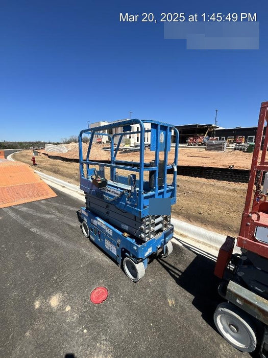 2019 Genie GS-1930 Fixed Rails with Chain Entry