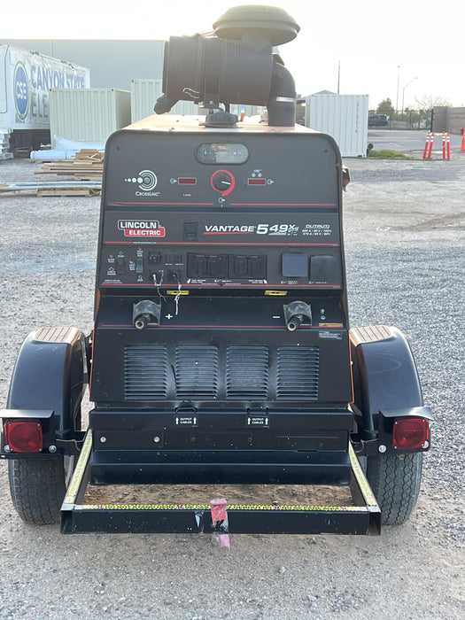 2023 Lincoln Electric Vantage 549X Crosslink Technology, Trailer Mounted, ES Decals, T3