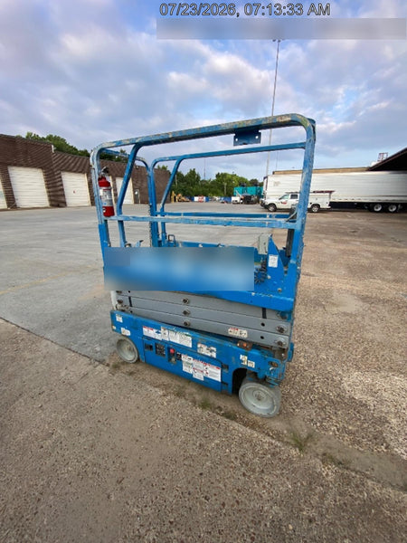 2019 Genie GS-1930 Fixed Rails with Chain Entry