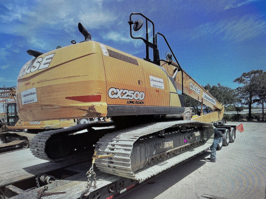 2018 CASE CX250D LR