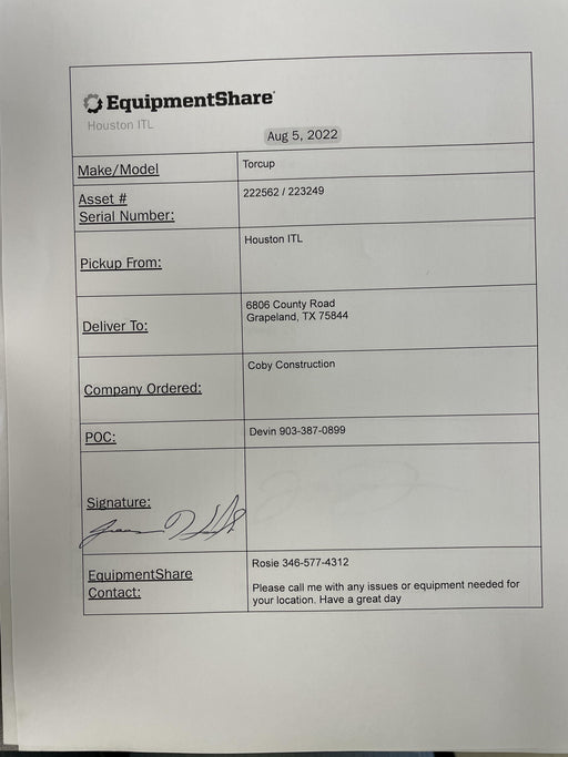2022 TORCUP VT-3000KIT