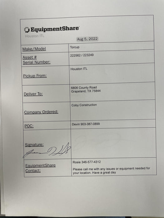 2022 TORCUP VT-3000KIT