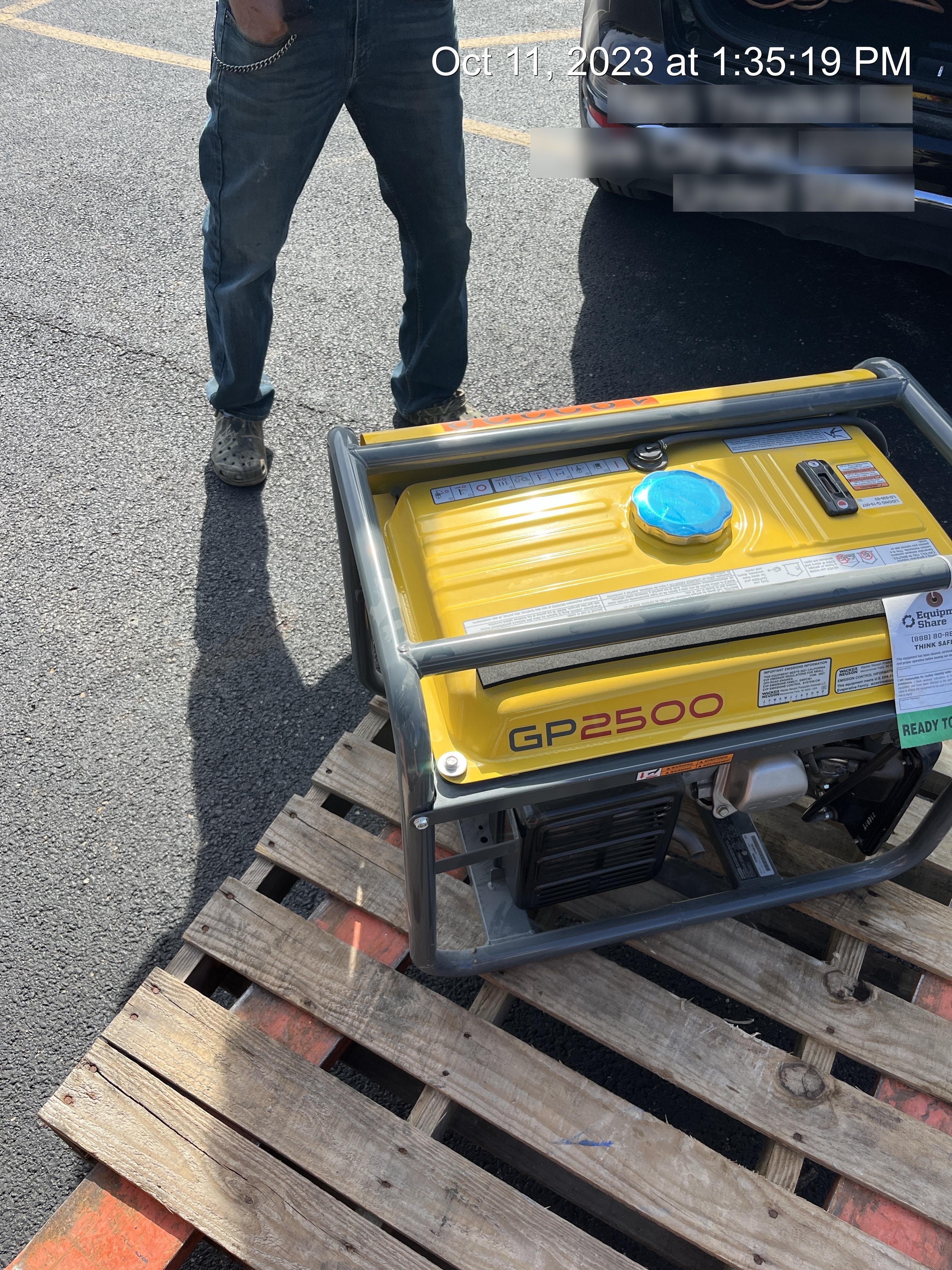 2021 WACKER NEUSON GP2500A
