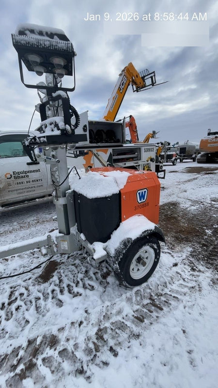 2023 Wanco WLTT-4MM4K Diesel, Deep Sea Controller, Shore Power Plug, Auto Start, (4) 350W LED Floodlights, 4kW Generator, 60 Gal Fuel Tank, 2" Ball, T3