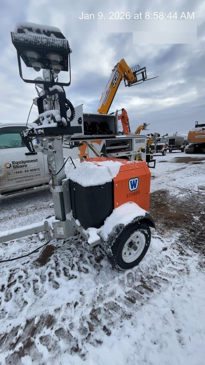 2023 Wanco WLTT-4MM4K Diesel, Deep Sea Controller, Shore Power Plug, Auto Start, (4) 350W LED Floodlights, 4kW Generator, 60 Gal Fuel Tank, 2" Ball, T3