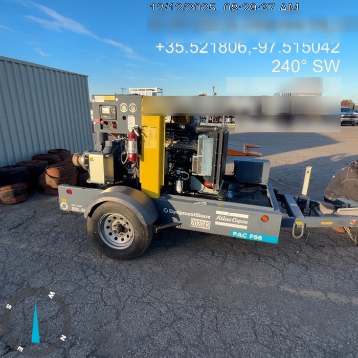 2022 ATLAS COPCO PAC F66 KD