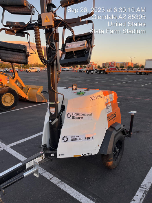 2023 Generac MLT2 Diesel, Flex Switch 120V Input, Powerzone Controller, (4) 320W LED Lights, 4kW Generator, 39.9 Gal Fuel Tank, 2" Ball, T3