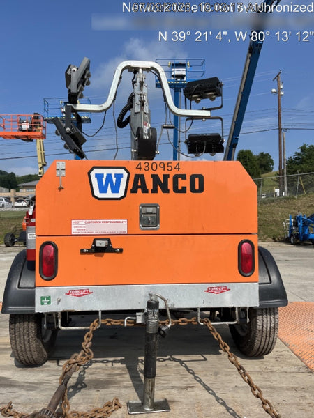 2024 Wanco WLTT-4MM4K Diesel, Deep Sea Controller, Shore Power Plug, Auto Start, (4) 350W LED Floodlights, 4kW Generator, 60 Gal Fuel Tank, 2" Ball, T3