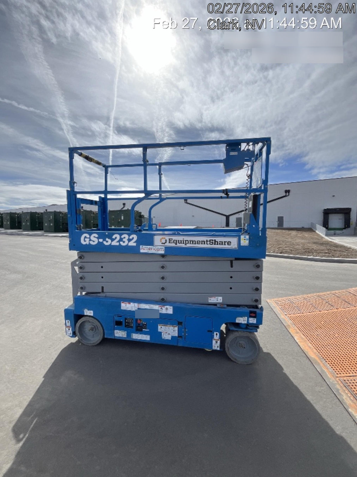 2019 Genie GS-3232 Standard Options