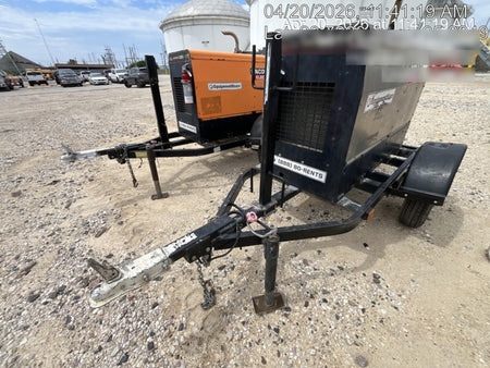 2019 Lincoln Electric Vantage 322 Ready-Pak 3, Two Wheel Trailer, Fender and Light Kit, Cable Rack