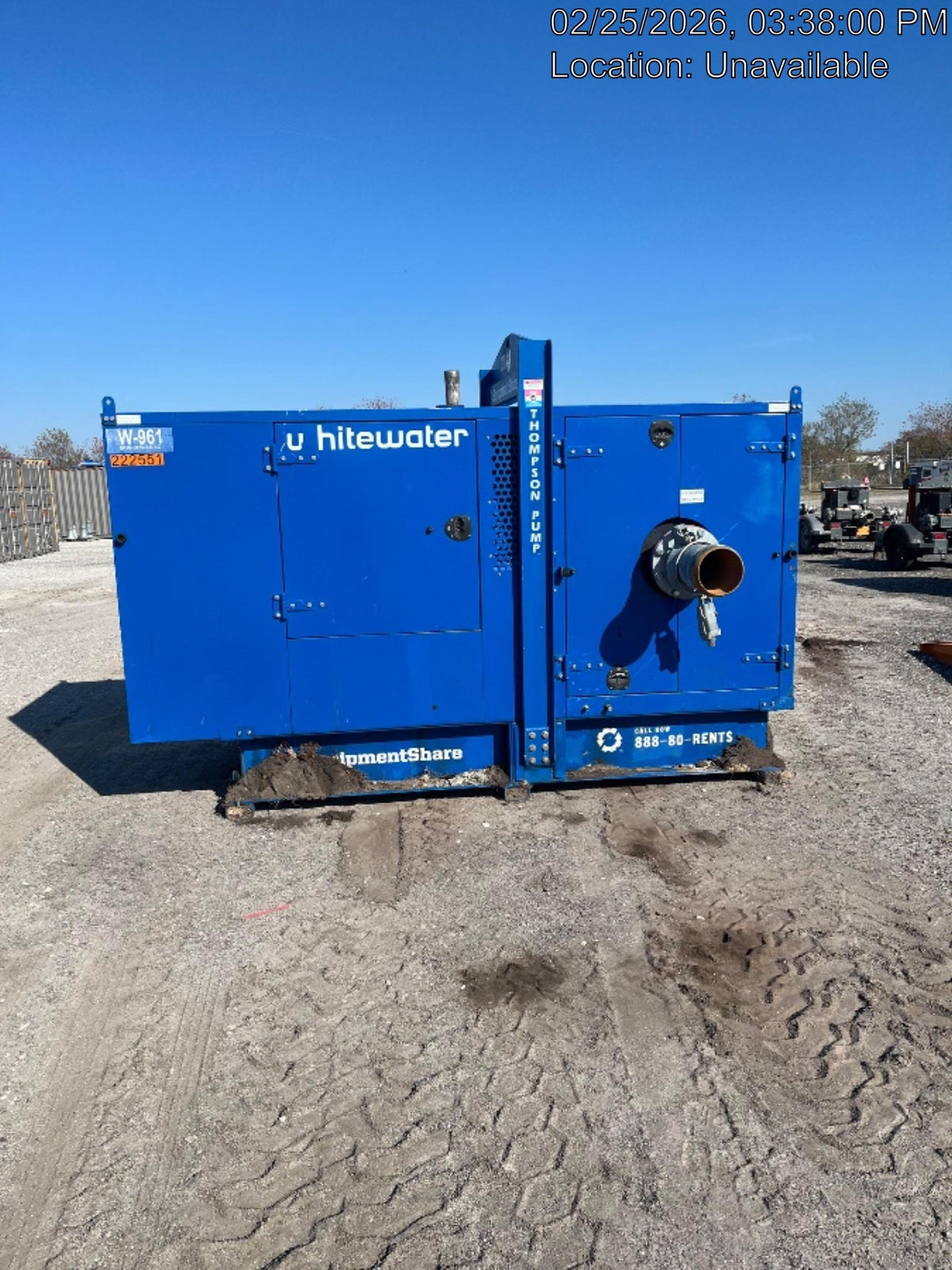 2022 THOMPSON 8RW DDS-3.6-X Canopy
