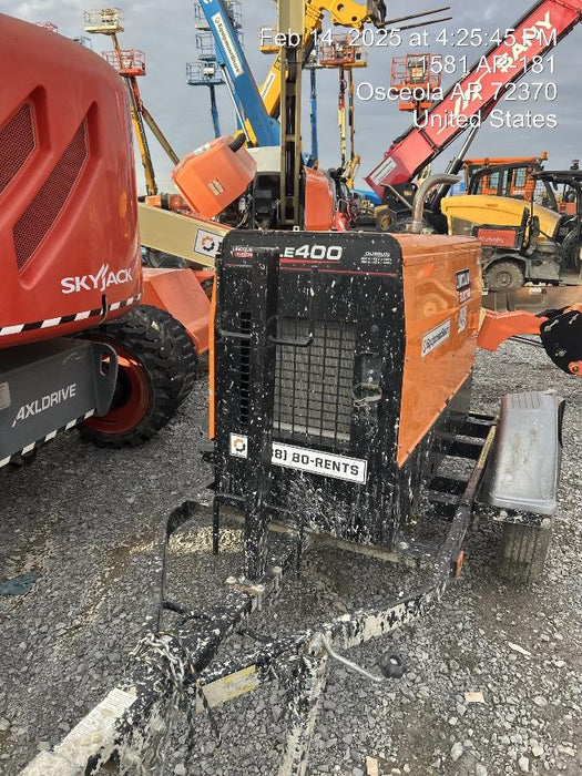 2023 Lincoln Electric LE400 Kubota V1505, Trlr, Cable Rack, Light Kit, ES Decals, T3