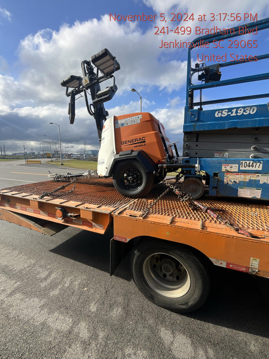 2024 Generac MLT6SKDS-STD4 ELEC WINCH Diesel, Electric Winch Mast, Powerzone Controller, (4) 320W LED Lights, 4kW Generator, 39.9 Gal Fuel Tank, 2" pintle, T3