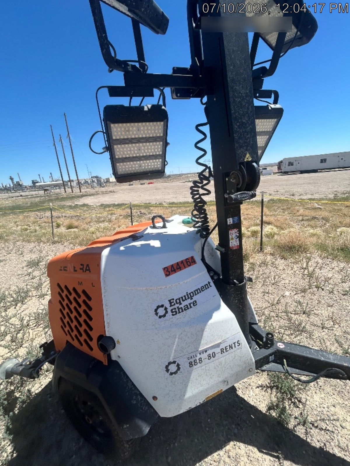 2023 Generac MLT2 Diesel, Flex Switch 120V Input, Powerzone Controller, (4) 320W LED Lights, 4kW Generator, 39.9 Gal Fuel Tank, 2" Ball, T3