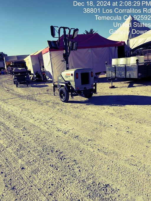 2024 Wacker Neuson LTT4 Diesel, Kohler KDW702, Deep Sea Controller, Auto Start, LED 320W, Bypass Outlet, T3