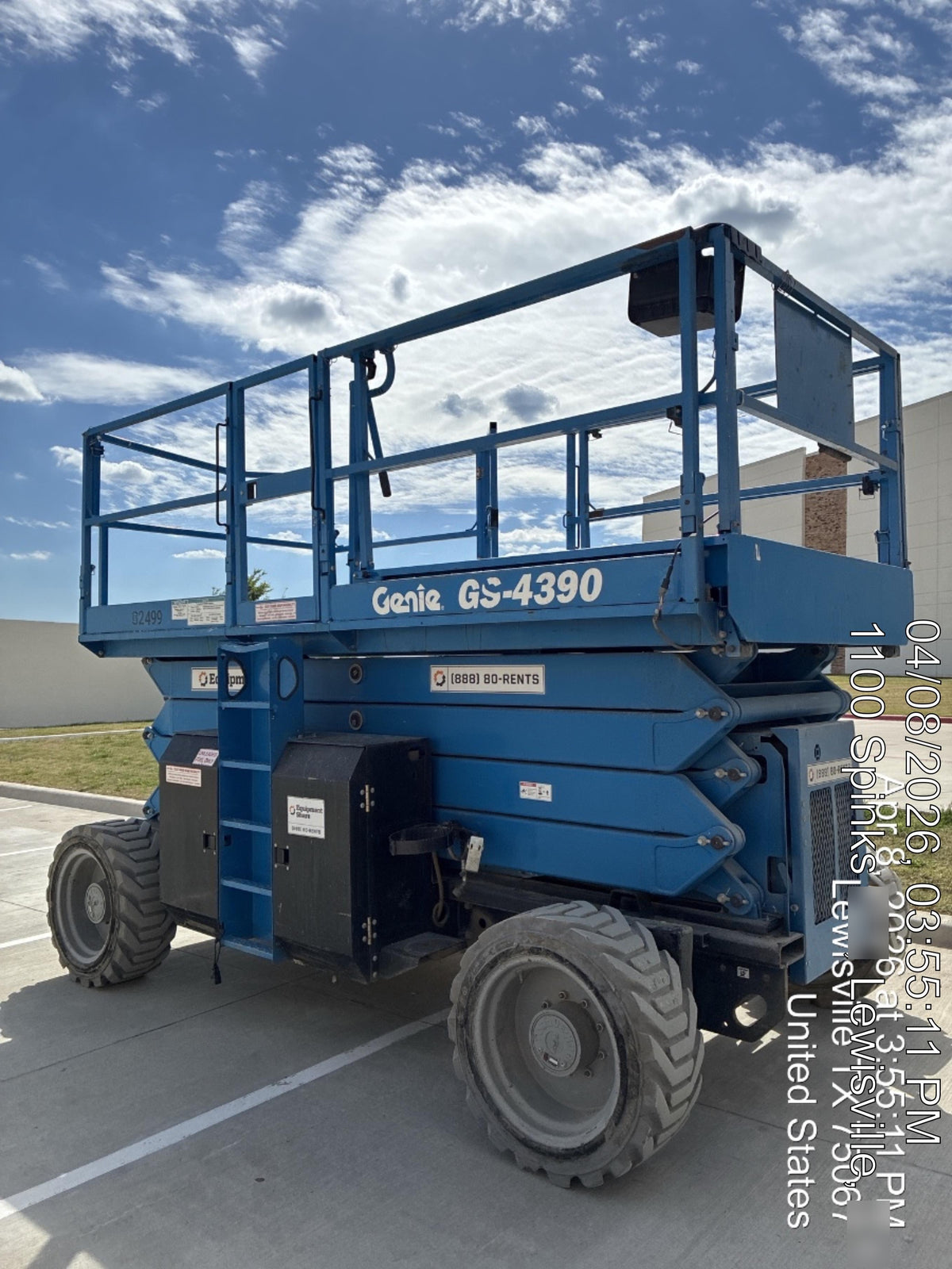 2016 GENIE GS-4390 RT