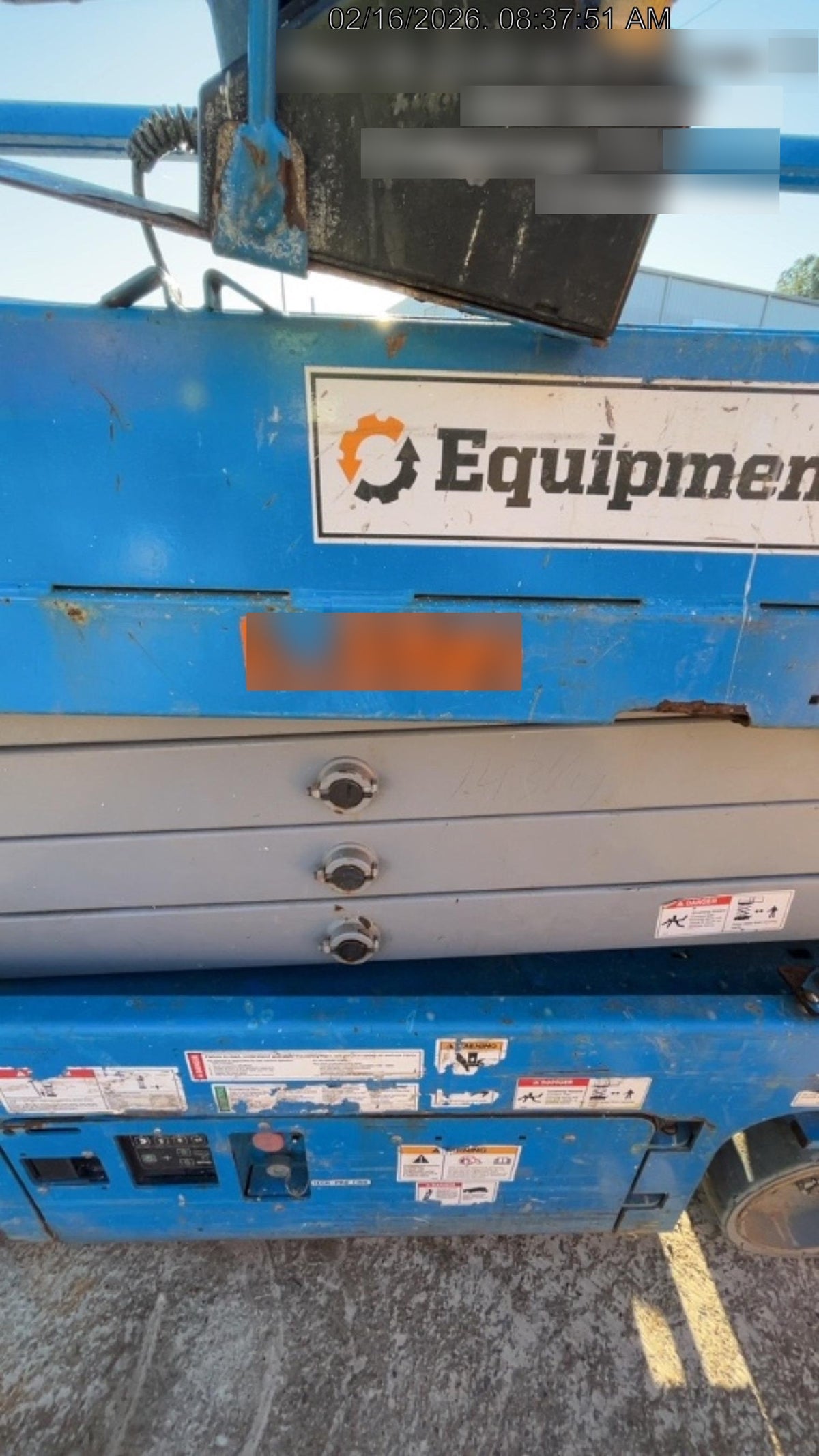 2019 Genie GS-1930 Fixed Rails with Chain Entry