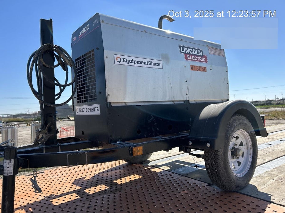 2024 Lincoln Electric LE400 Kubota V1505, Trlr, Cable Rack, Light Kit, ES Decals, T3